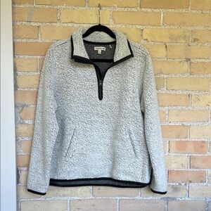 Toad & Co Sherpa Wool Blend Quarter-Zip Pullover